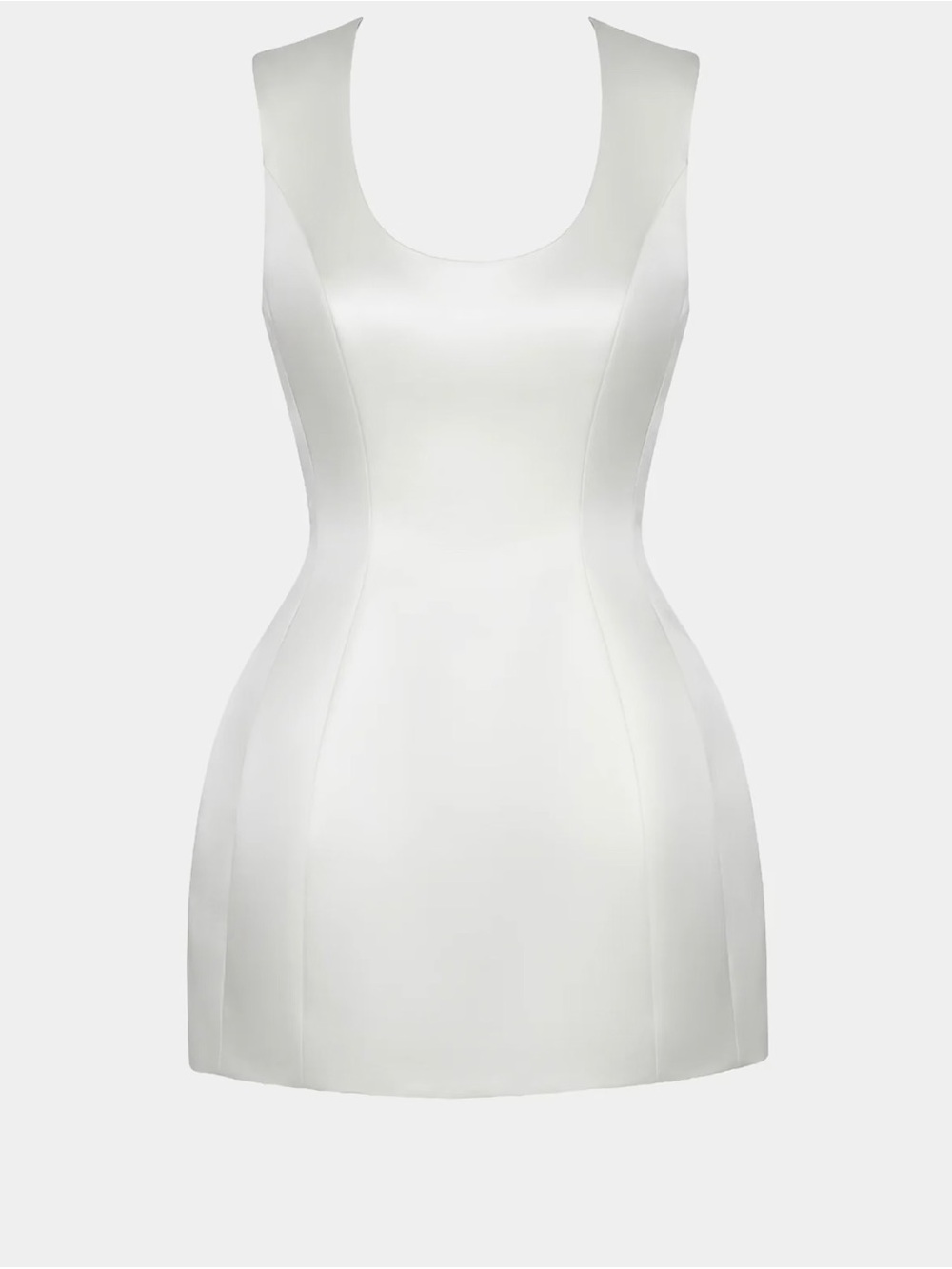 Classic White Scoop-Neck Shaping Slip